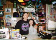 David and Rebeca Reynolds in their first shop